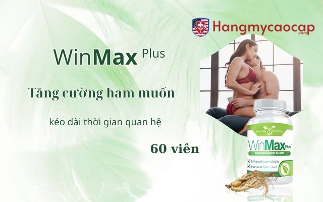 Winmax Plus có tăng cường sinh lý
