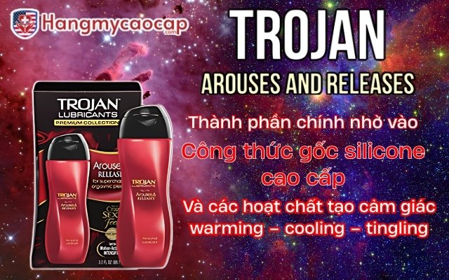 Gel Trojan Arouses And Releases