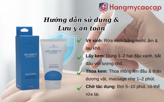 Hướng dẫn sử dụng & Lưu ý an toàn