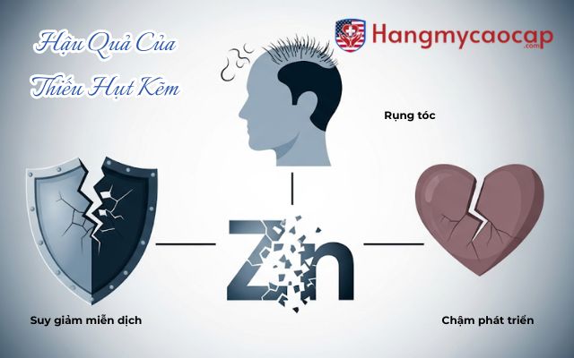 Hậu Quả Của Thiếu Hụt Kẽm