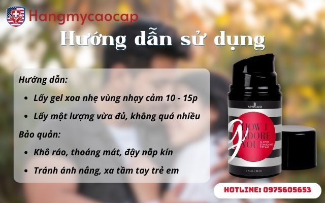 Hướng dẫn G How I Adore You Cream G-Spot Stimulant