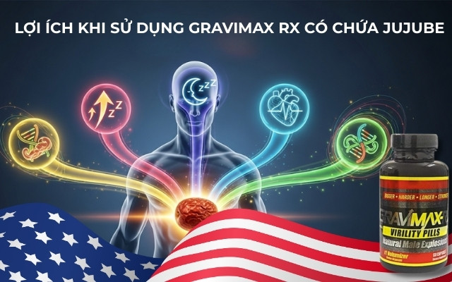 Lợi Ích Khi Sử Dụng Gravimax RX Có Chứa Jujube