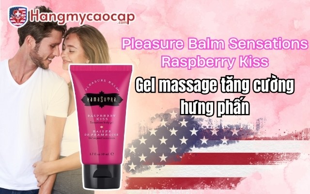 Pleasure Balm Sensations Body Gel Raspberry Kiss