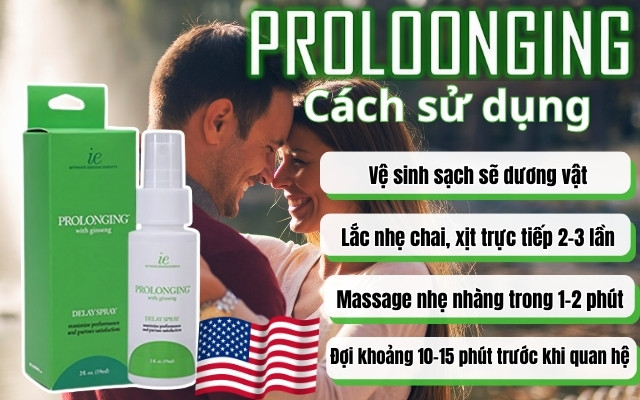 Xịt kéo dài thời gian quan hệ