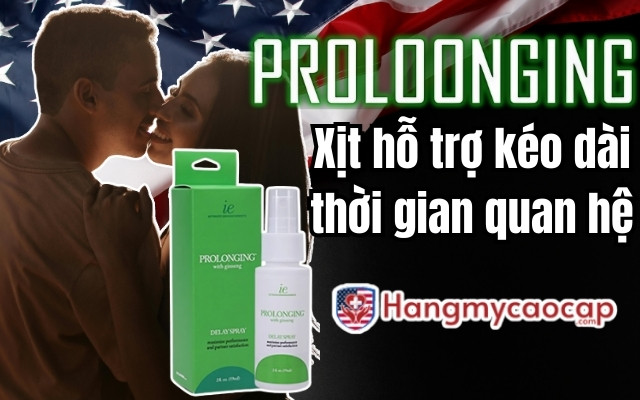 Xịt kéo dài thời gian quan hệ