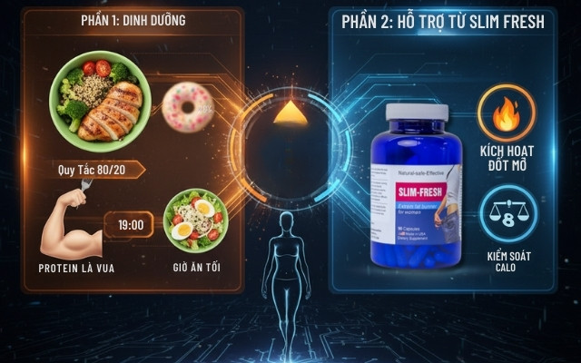 Quản Lý Dinh Dưỡng Cho Dân Văn Phòng Bụng To