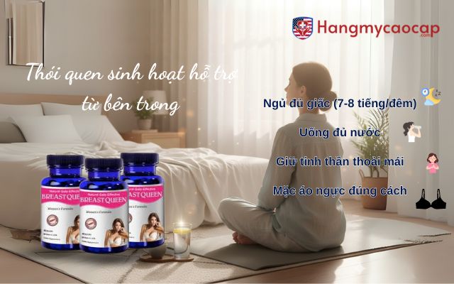 Thói quen sinh hoạt hỗ trợ từ bên trong