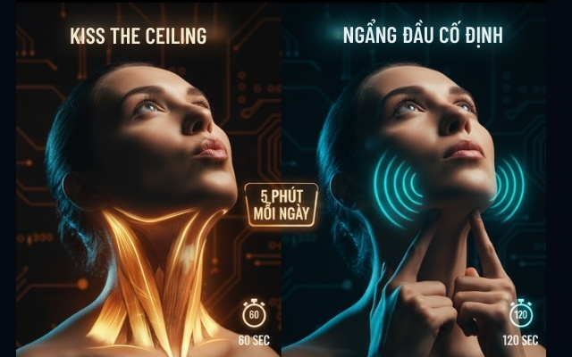 Bí Quyết Thu Gọn Nọng Cằm Yoga Khuôn Mặt 5 Phút Mỗi Ngày