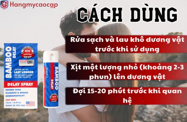 Cách sử dụng Chai xịt Bamboo