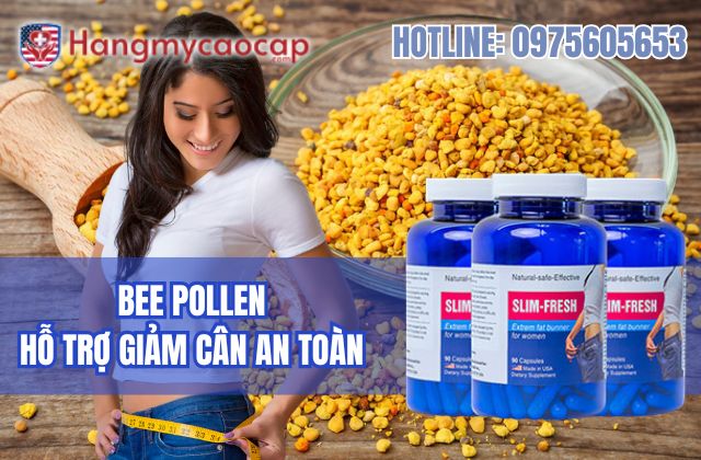 bee pollen có hỗ trợ giảm cân an toàn không mệt mỏi
