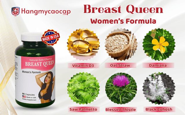 Thành phần chính trong Breast Queen Women’s Formula
