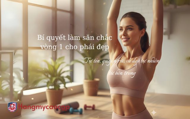 cải thiện sự săn chắc của vòng 1 ngay tại nhà