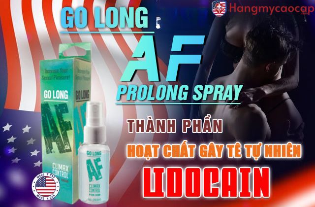 Thành phần của Go Long AF Prolong Spray