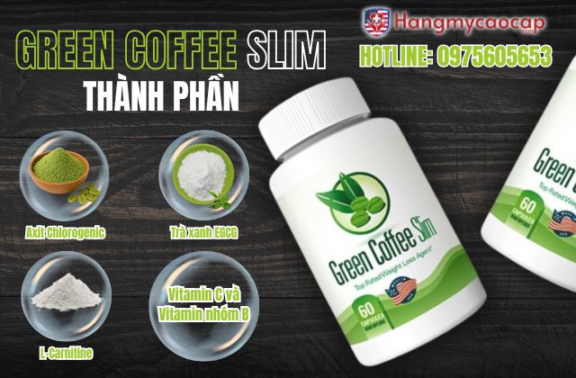 thành phần green coffee slim