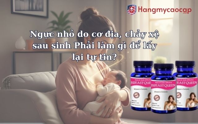 Ngực nhỏ do cơ địa, chảy xệ sau sinh Phải làm gì để lấy lại tự tin?