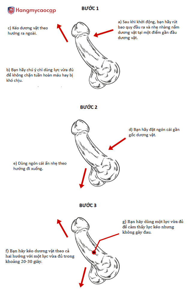 Cách tăng kích thước cậu nhỏ bằng bài tập Thumb stretcher