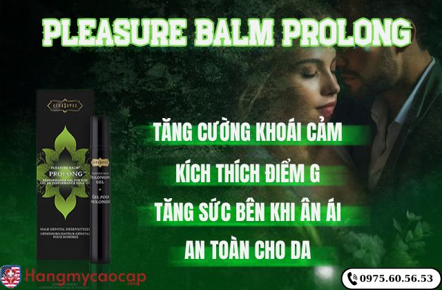 Công dụng của Pleasure Balm Prolong
