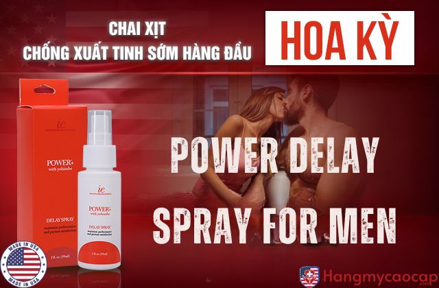 Power Delay Spray For Men là gì?