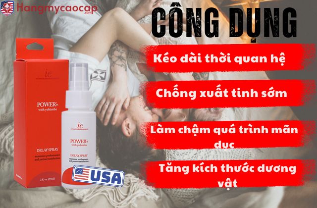 Công dụng của Power Delay Spray For Men