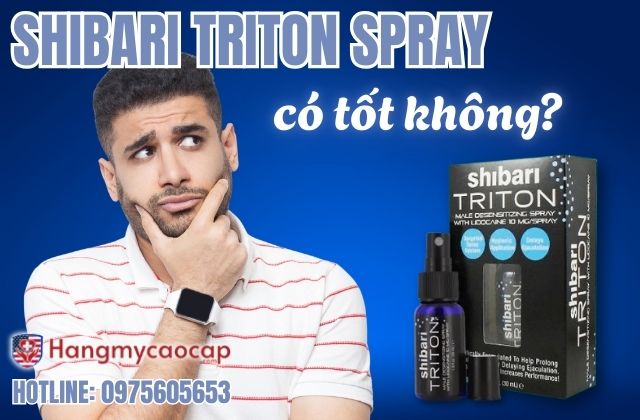 shibari triton spray có tốt không