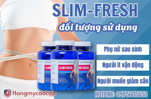 đối tượng nên uống slim fresh