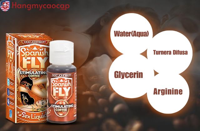 Thành phần của Spanish Fly Stimulating Coffee 
