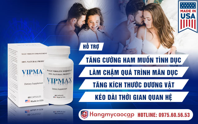 Cách cải thiện kích thước dương vật trung bình bằng Vipmax