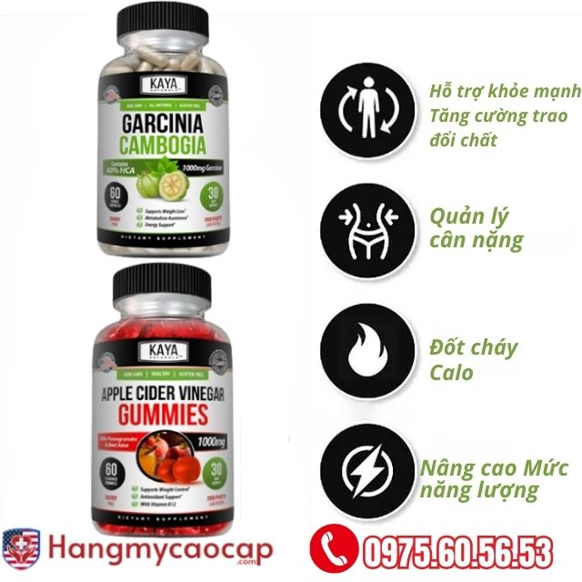 APPLE CIDER VINEGAR GUMMIES – PURE GARCINIA CAMBOGIA