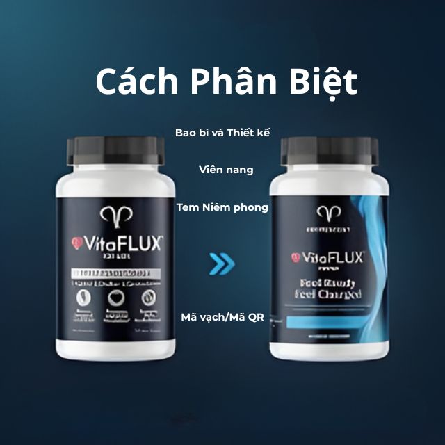 Cách phân biệt Promescent VitaFLUX For Men chính hãng