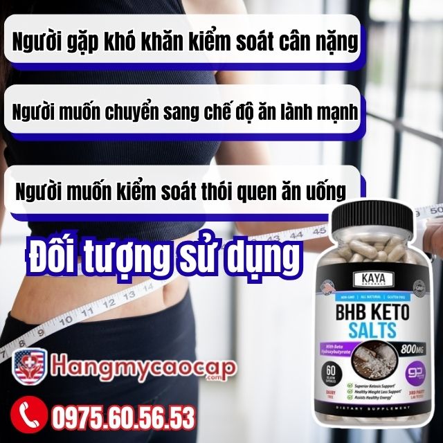 VIÊN GIẢM CÂN KETO BHB DIET PILLS