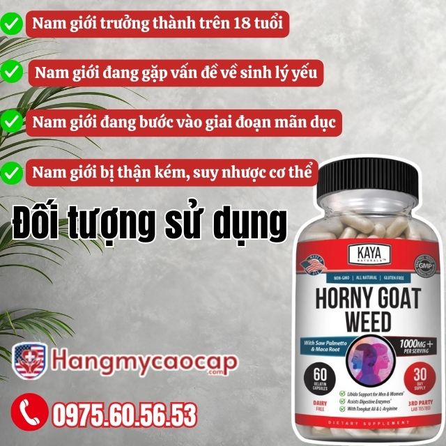 Viên uống Horny Goat Weed