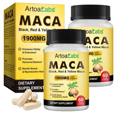 Viên uống Maca Black Red Yellow 1900mg