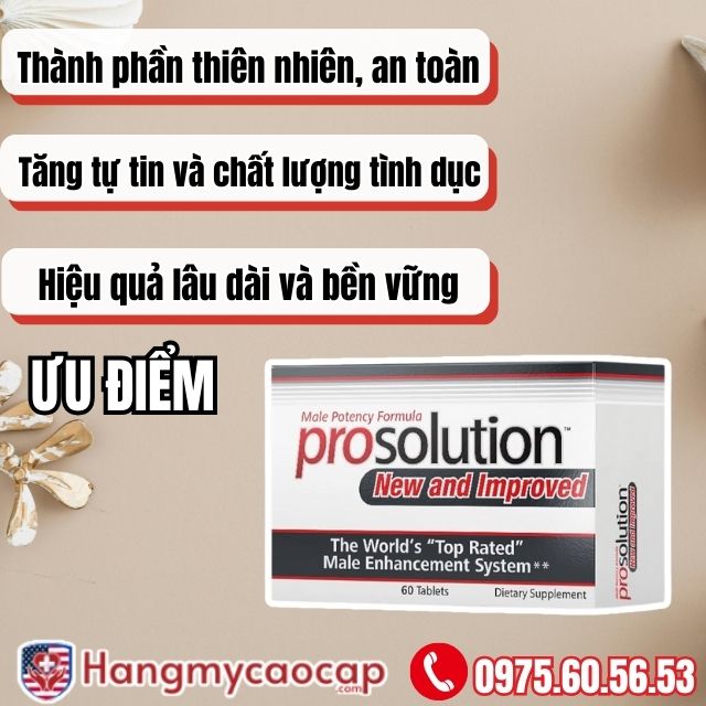Viên uống Prosolution Pills