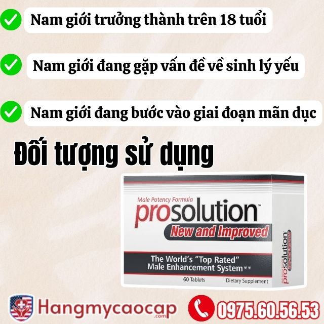Viên uống Prosolution Pills