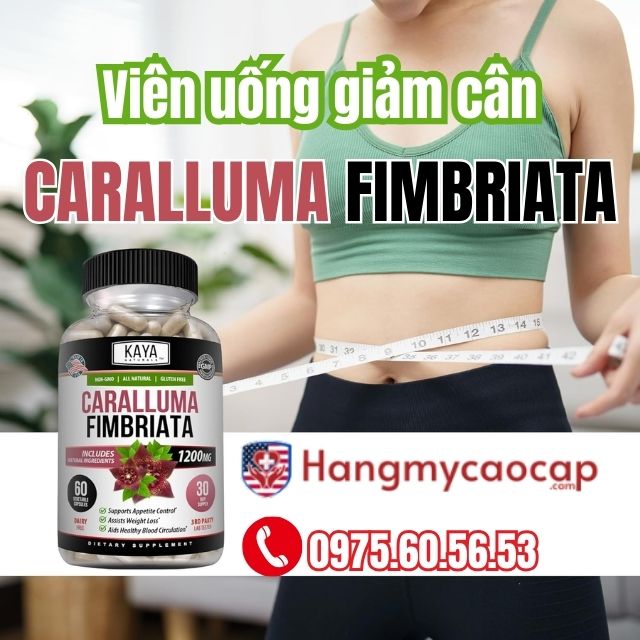 Viên uống giảm cân CARALLUMA FIMBRIATA
