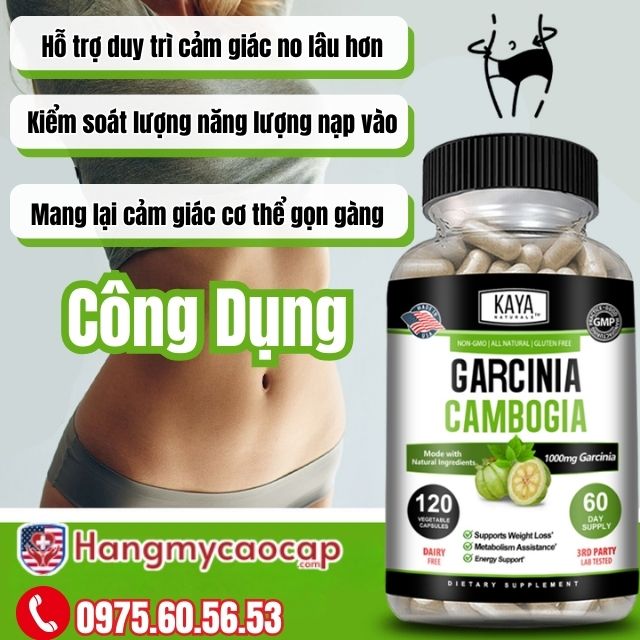 Viên uống giảm cân Garcinia Cambogia