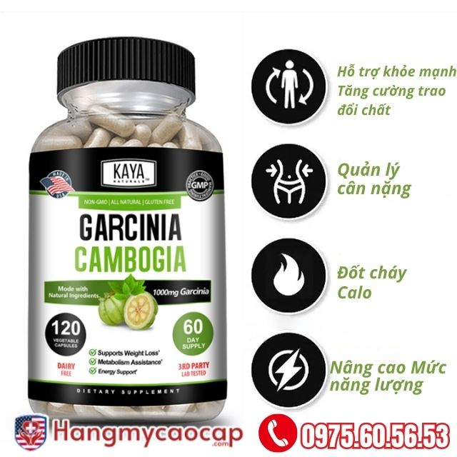 Viên uống giảm cân Garcinia Cambogia