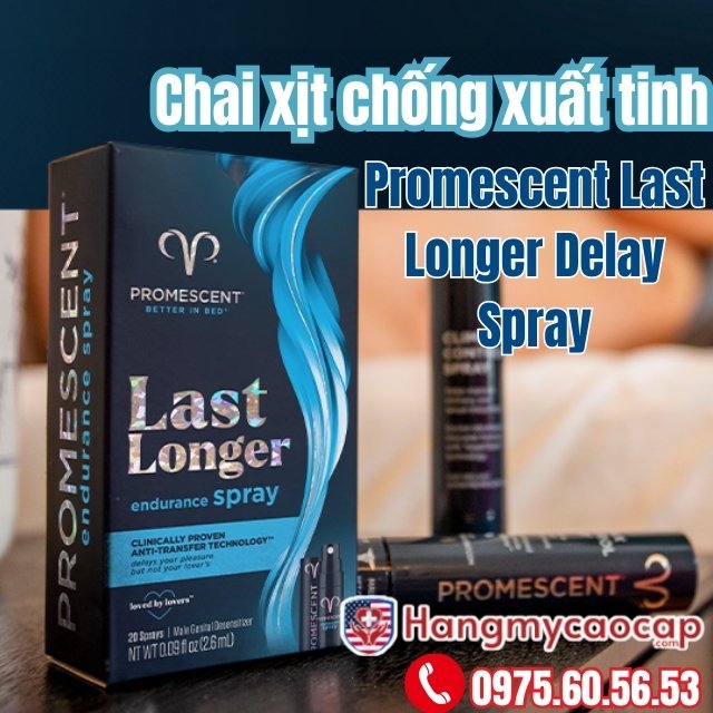 Xịt Promescent Last Longer Delay Spray