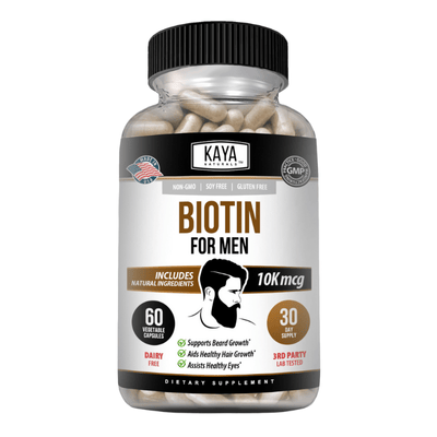 MEN’S Biotin bí quyết giúp tóc dày, râu khỏe cho phái mạnh