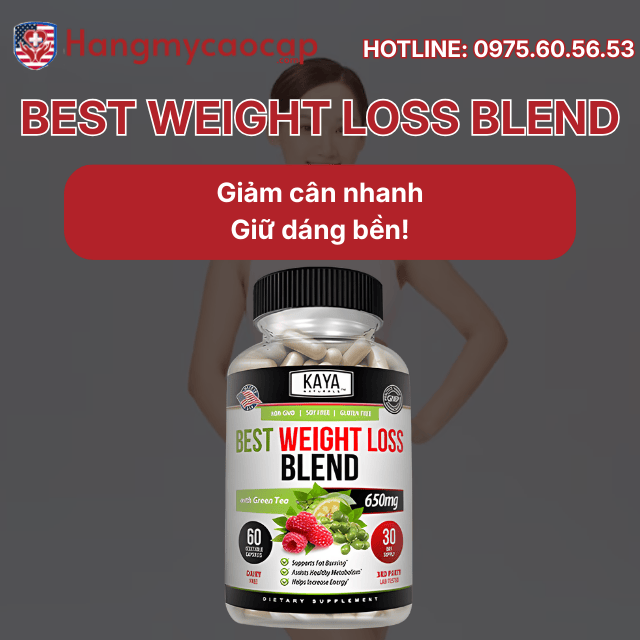 Giới thiệu tổng quan về Best Weight Loss Blend