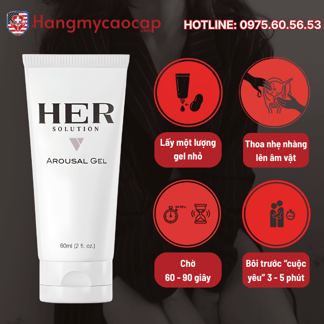 Cách dùng HerSolution Gel đúng chuẩn