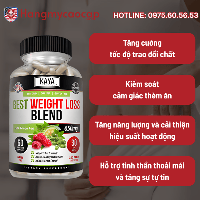 Công dụng đa chiều của Best Weight Loss Blend