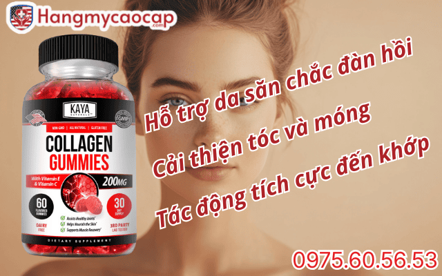 Công dụng của viên uống collagen vitamin gummies