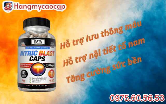 Công dụng của Nitric Blast đối với sức khỏe