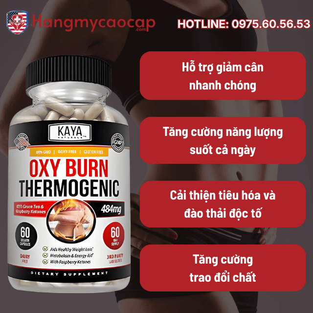 Lợi ích vượt trội Oxy Burn Thermogenic mang lại