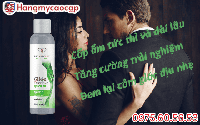 Công dụng nổi bật của Promescent organic aloe lube