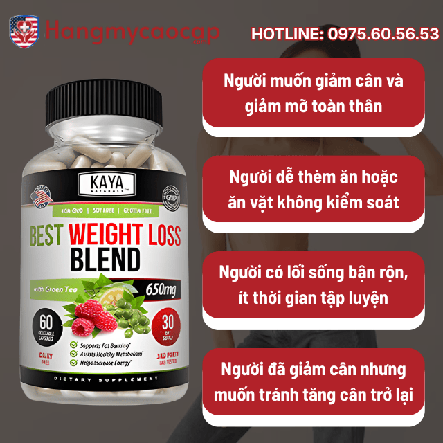 Ai nên dùng Best Weight Loss Blend?