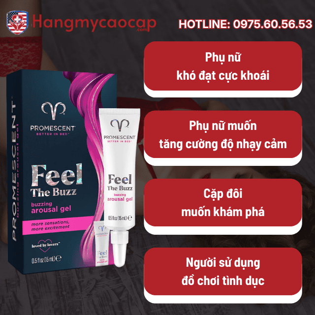Ai nên dùng Gel Buzzing Arousal?