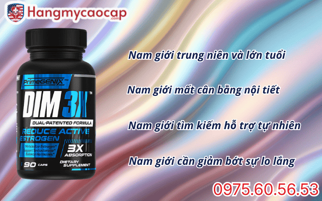 Đối tượng nên sử dụng viên uống Dim 3x