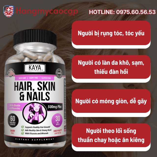 Ai nên dùng Hair Skin Nails?